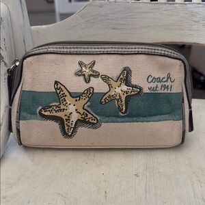 Coach Starfish Canvas Pouch 1941